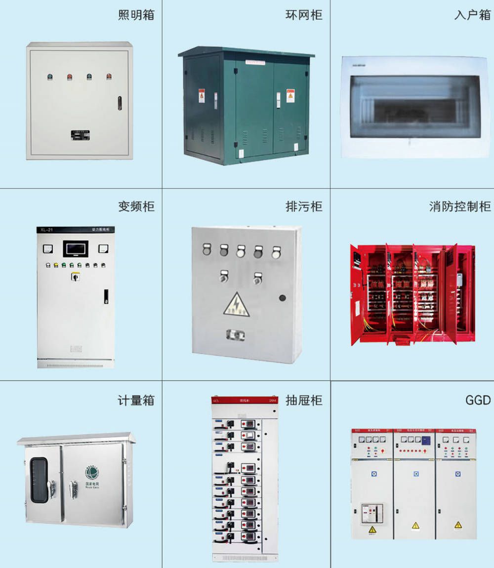 低（dī）壓配電櫃產品係列